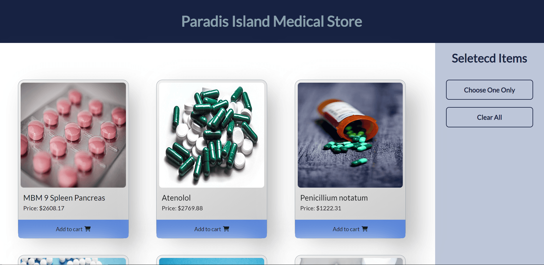 Paradis Medical Store